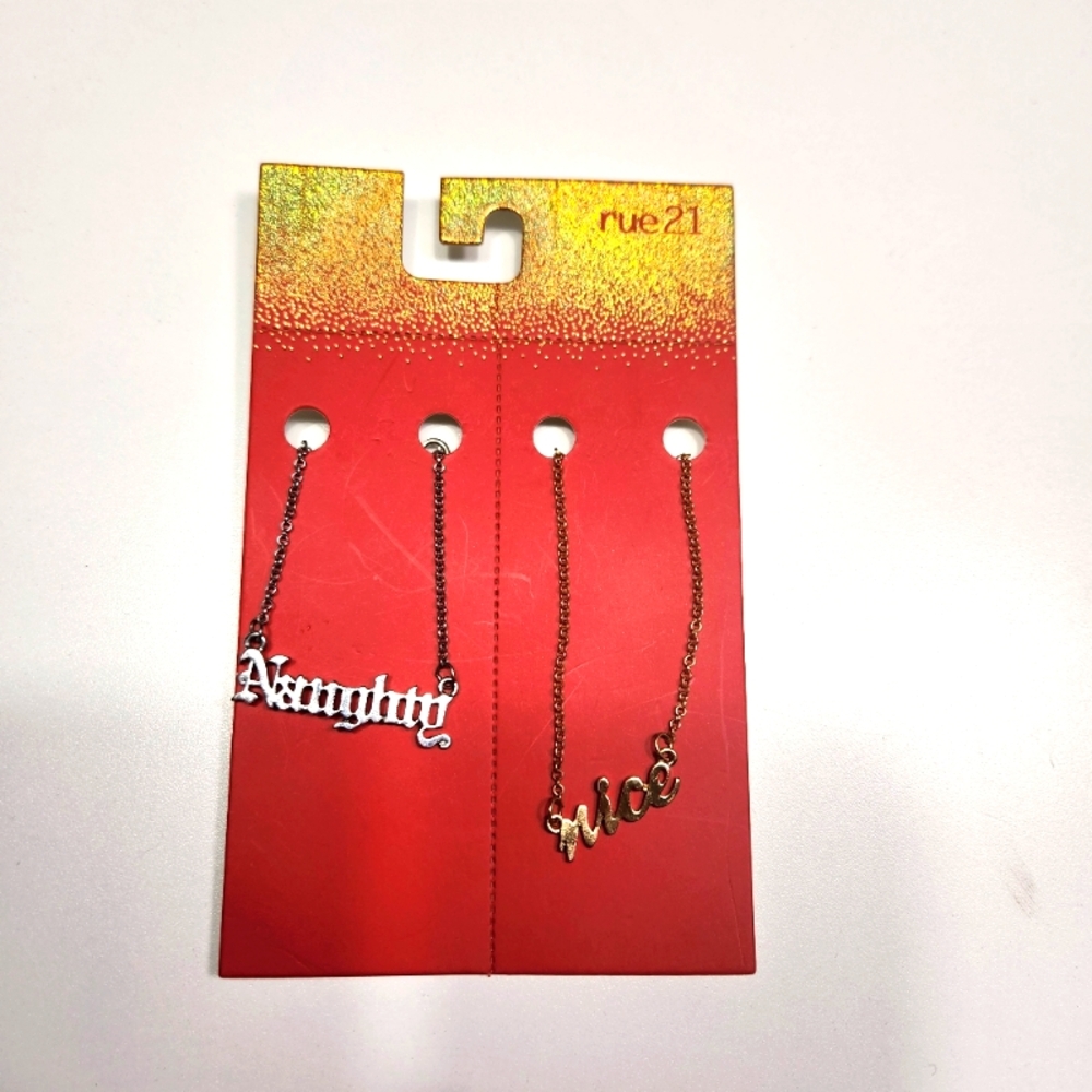 Naughty & Nice Necklace Set from Rue 21